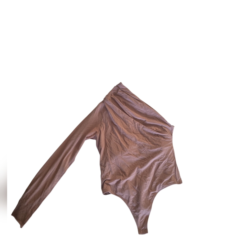 Skin Organic Off The Sholder Long Sleeve Bodysuit
